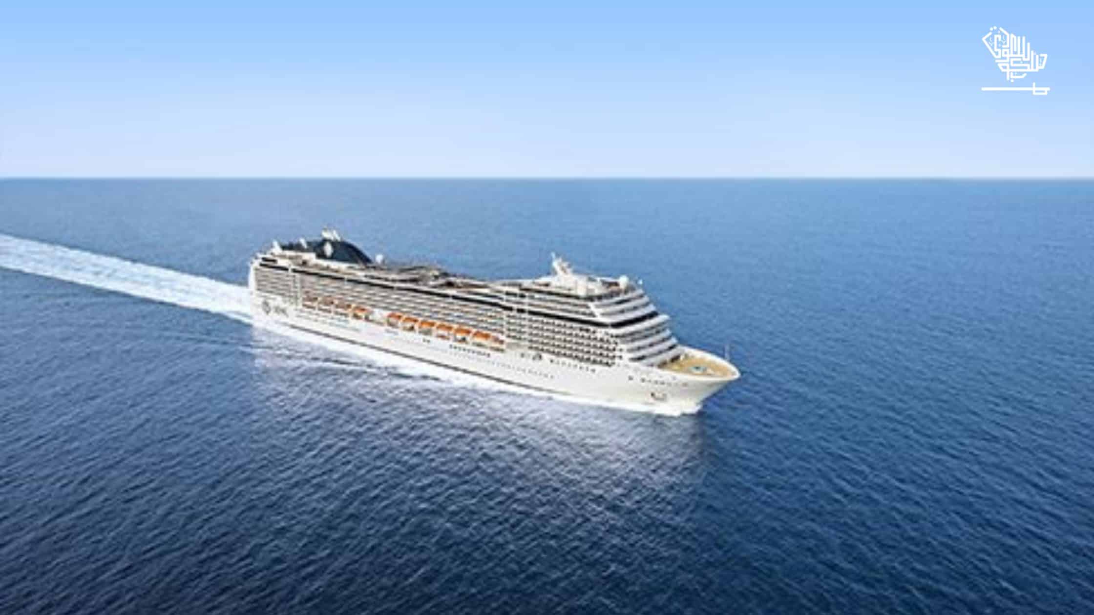 audi cruise tourism as Mammoth cruise ship Bellissima docks at Jeddah port