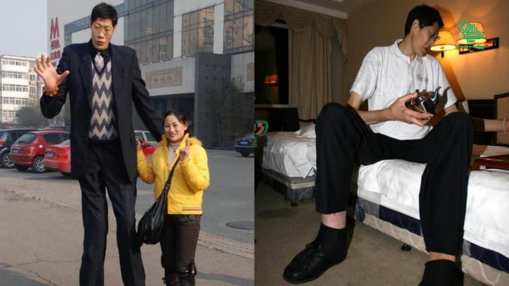 Tallest people Zhang Juncai