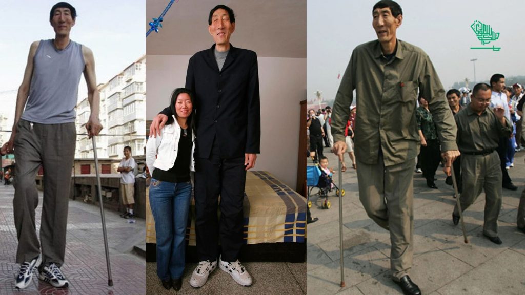 Tallest people Bao Xishun