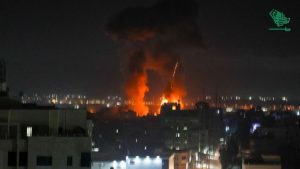 Explosion Hamas Weapons Warehouse Saudiscoop
