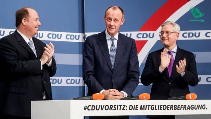 CDU Party Leader Merz New Leader Saudiscoop