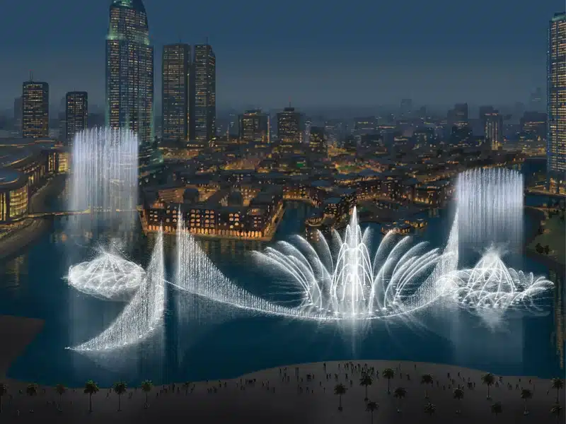 Dubai Fountain.