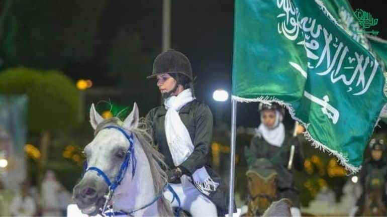 Horse Riding options-celebrating-saudi-founding-day Saudiscoop (6)
