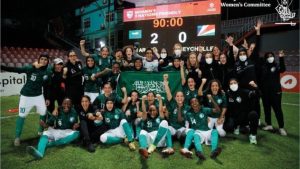 Saudi women’s National football team Maldives Saudiscoop