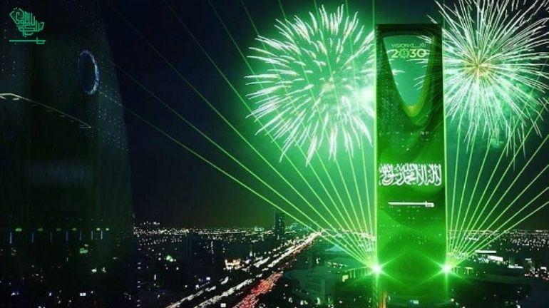 The Founding Day Sky Show options-celebrating-saudi-founding-day Saudiscoop (14)