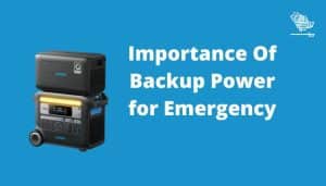 emergency power backups