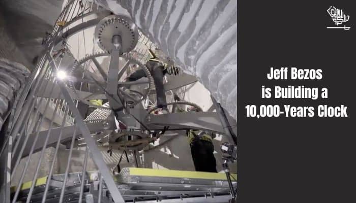 Jeff Bezos Building 10,000-Years Clock