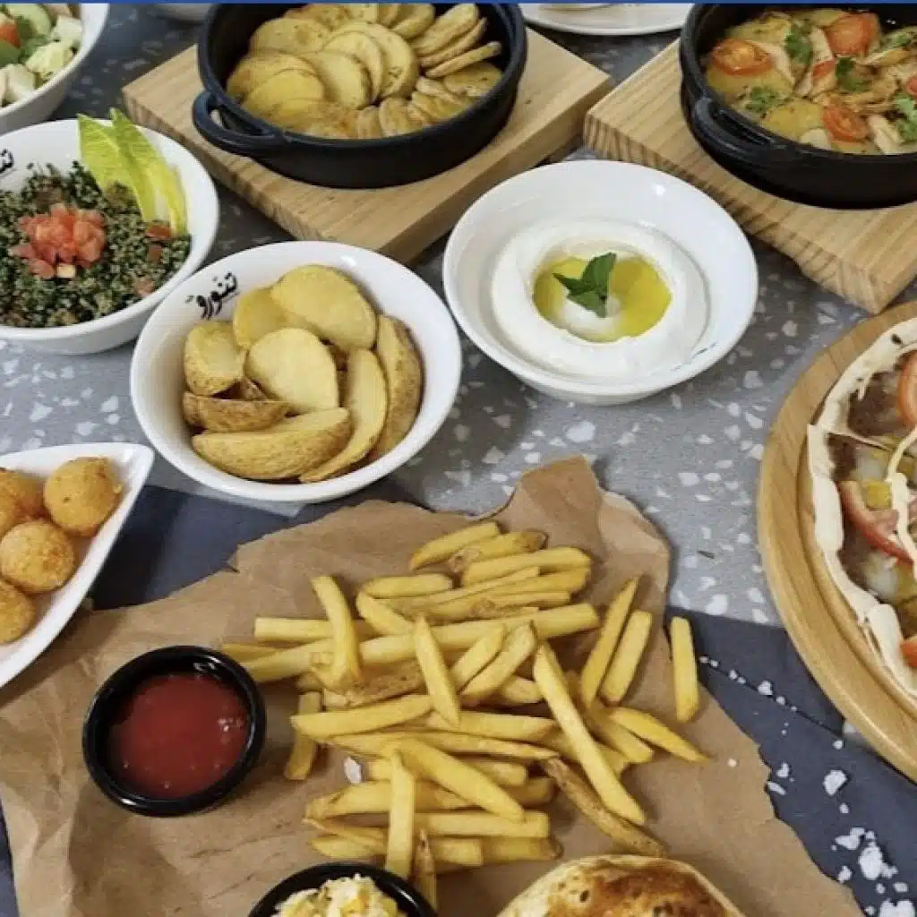 تنورو الرياض مطعم لبناني