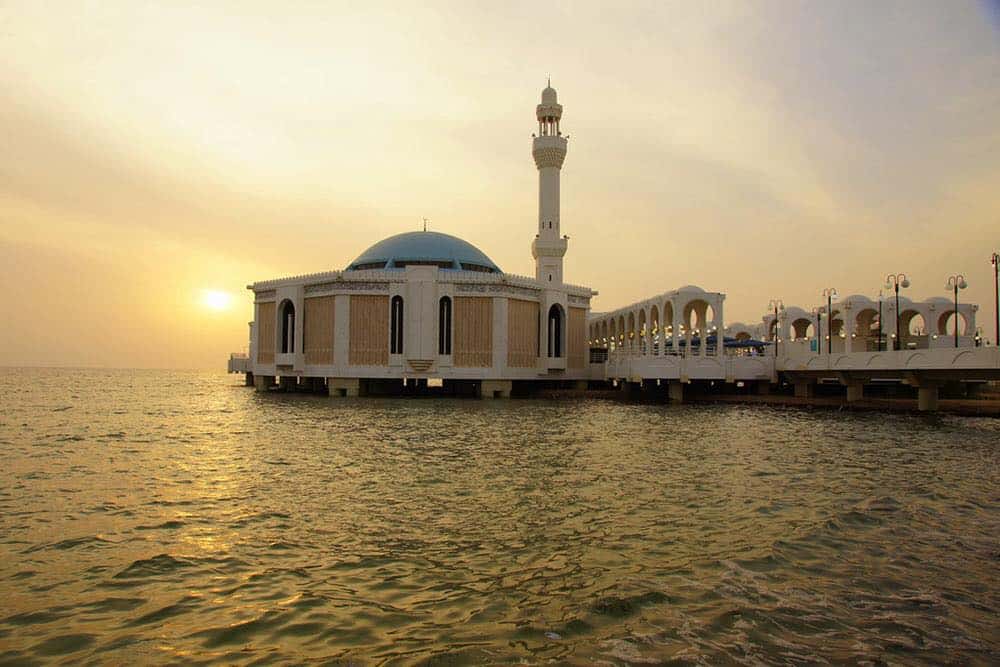 The Floating Mosque in Jeddah