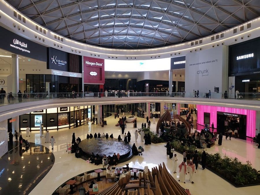 Riyadh park mall interior