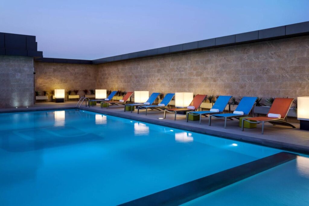 Aloft hotel riyadh swimming