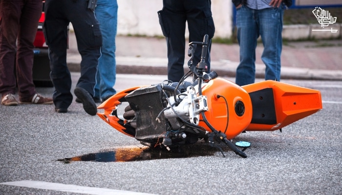 Motorcycle accident