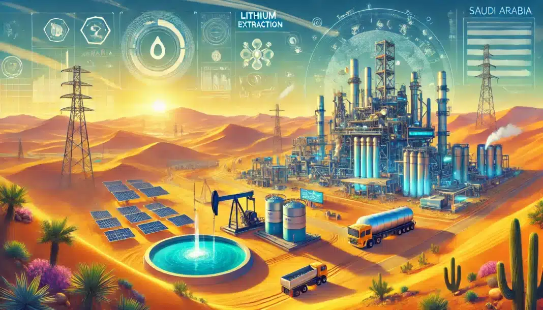 Saudi Arabia Discovers Lithium in Oil Fields