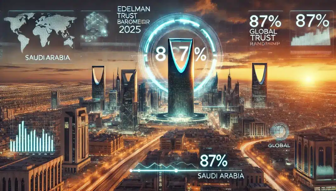 Saudi Arabia Most Trusted Government in 2025